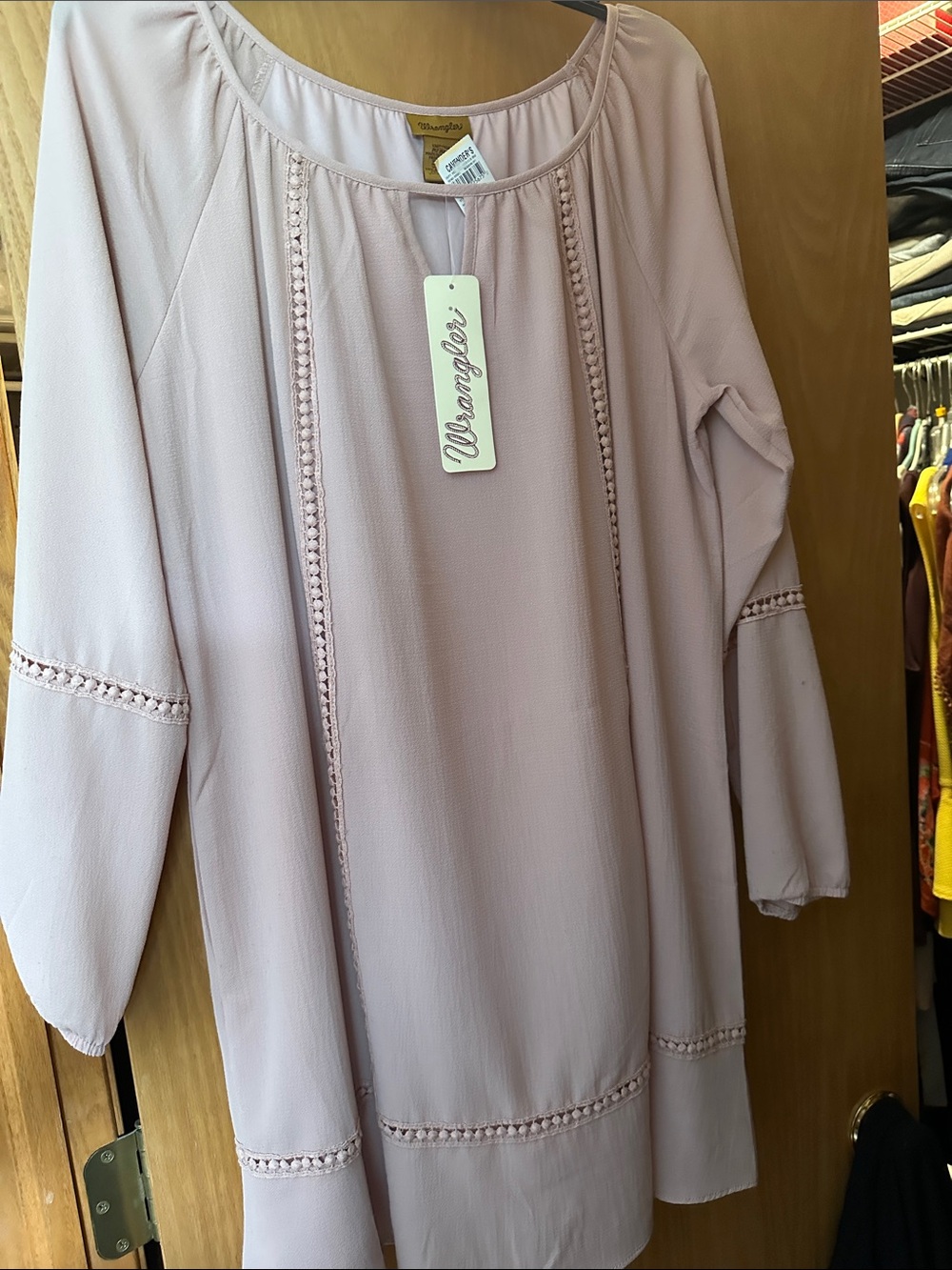 NEW Wrangler Dusty Pink Tunic